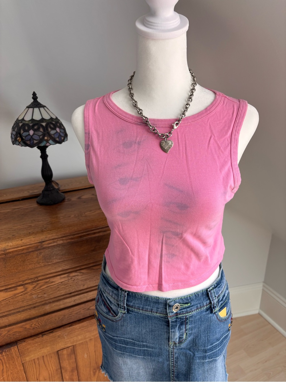 Isotropic Pink Graphic Tank 💕